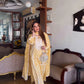 Abida Fatima in KIRAN - Yellow Cotton Suit Set