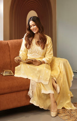 Swati Vatssa in DHOOP - Yellow Cotton Suit Set