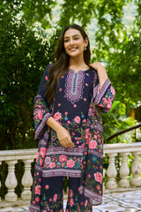 KHUSHBU - Blue Suit Set