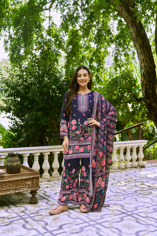 KHUSHBU - Blue Suit Set
