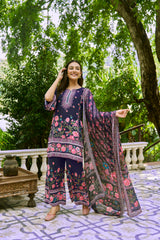KHUSHBU - Blue Suit Set