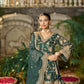 NAINA - Green Organza Farsi Salwar Set