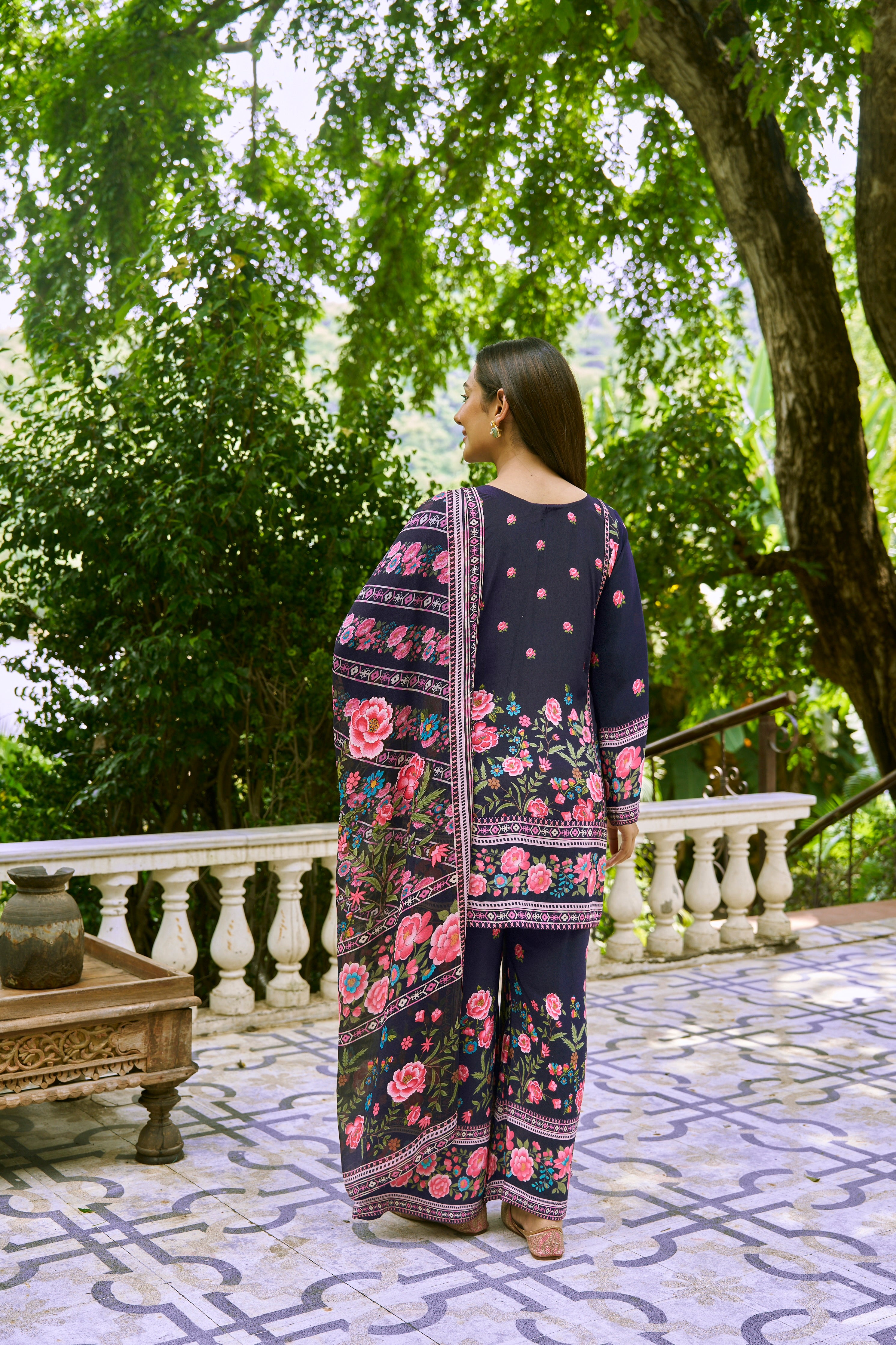 KHUSHBU - Blue Suit Set
