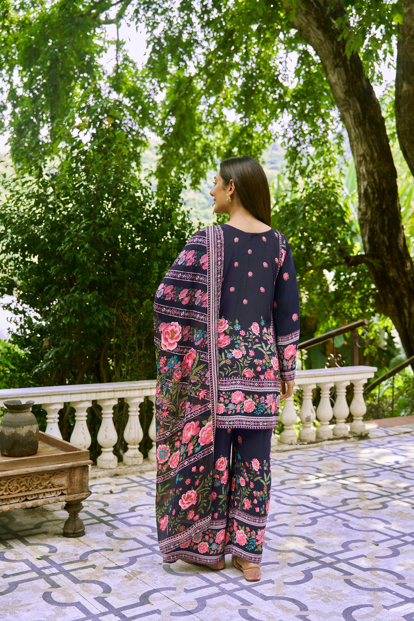KHUSHBU - Blue Suit Set