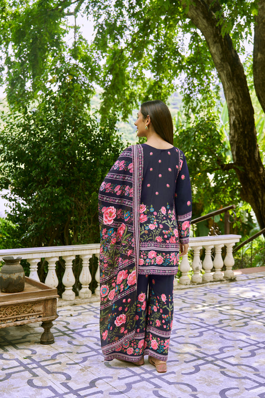 KHUSHBU - Blue Suit Set