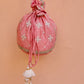 Sitara - Pink Organza Potli Bag