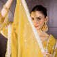 Shreya Lakhani in Nazneen - Yellow Organza Sharara Set