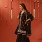 SARGAM - Velvet Brown Sharara Set