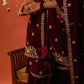 DHUN - Velvet Maroon Sharara Set