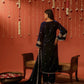 ROOHI - Velvet Blue Straight Suit Set