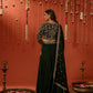 MANTARA - Velvet Green Lehenga Set