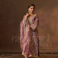 RAINA - Antique Mauve Tissue-Organza Suit Set