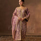 RAINA - Antique Mauve Tissue-Organza Suit Set