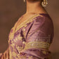 RAINA - Antique Mauve Tissue-Organza Suit Set