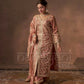 NOORIN - Rustic Orange Tissue-Organza Suit Set
