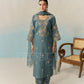 LAYA - Teal Blue Chanderi Suit Set