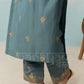 LAYA - Teal Blue Chanderi Suit Set