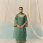 REYA - Emerald Green Chanderi Suit Set