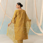 VERA - Mustard Gold Chanderi Suit Set