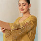 VERA - Mustard Gold Chanderi Suit Set