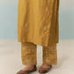 VERA - Mustard Gold Chanderi Suit Set