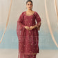 ESHA - Burgundy Chanderi Suit Set