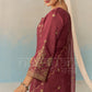 ESHA - Burgundy Chanderi Suit Set