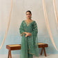 KAIRA - Emerald Green Chanderi Suit Set