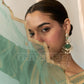 KAIRA - Emerald Green Chanderi Suit Set
