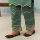 KAIRA - Emerald Green Chanderi Suit Set