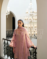 RANGRELI - Mauve Blush Farshi Salwar Suit Set