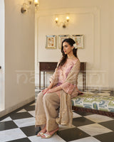 JHUMRI -Mauve Blush Farshi Salwar Suit Set