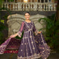 RIDDHI - Purple Organza Anarkali Set