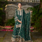 VANI - Green Organza Sharara Set