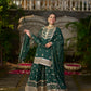 VANI - Green Organza Sharara Set