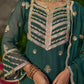 VANI - Green Organza Sharara Set