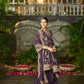 NAYAB - Purple Organza Farsi Salwar Set