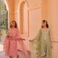 Sitara - Pink Organza Anarkali Set.