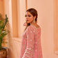 Dr. Gunjan Kunwar in Sitara - Pink Organza Anarkali Set.