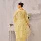 SAYA - Lime Yellow Chanderi Suit Set