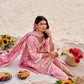 VAYU - Pink Cotton Suit Set