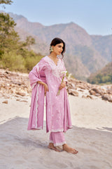 KUDRAT - Lavender Cotton Suit Set