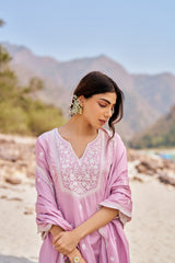 KUDRAT - Lavender Cotton Suit Set