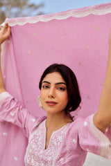 KUDRAT - Lavender Cotton Suit Set