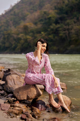 TARANG - Lavender Cotton Suit Set