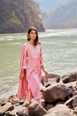 ABRI - Pink Cotton Suit Set