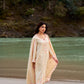MEHREEN - Beige Cotton Suit Set