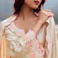 MEHREEN - Beige Cotton Suit Set
