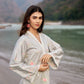 AFREEN - Grey Cotton Suit Set
