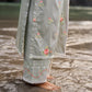 AFREEN - Grey Cotton Suit Set